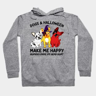 Frenchie Dog Halloween Dog Lover Hoodie